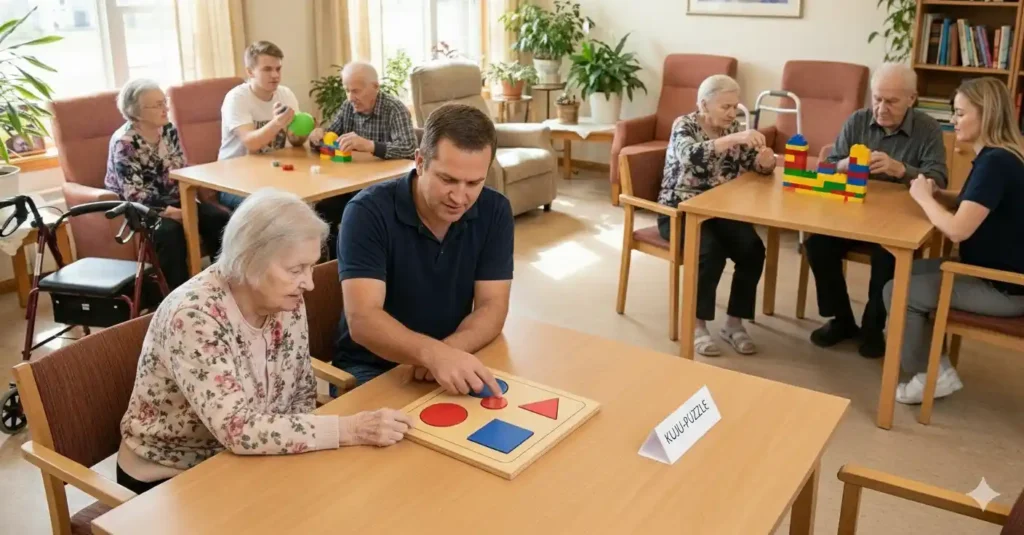 Keerdus OÜ, arendavad mänuasjad, alzheimer, parkinson, abivahendid, areng, käeline tegevus, motoorika, sensoorne, kognitiivne areng