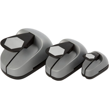 Käsitöö punch komplekt, kuusnurk, suurus 25+49+75 mm, 3 tk/ 1 pakk