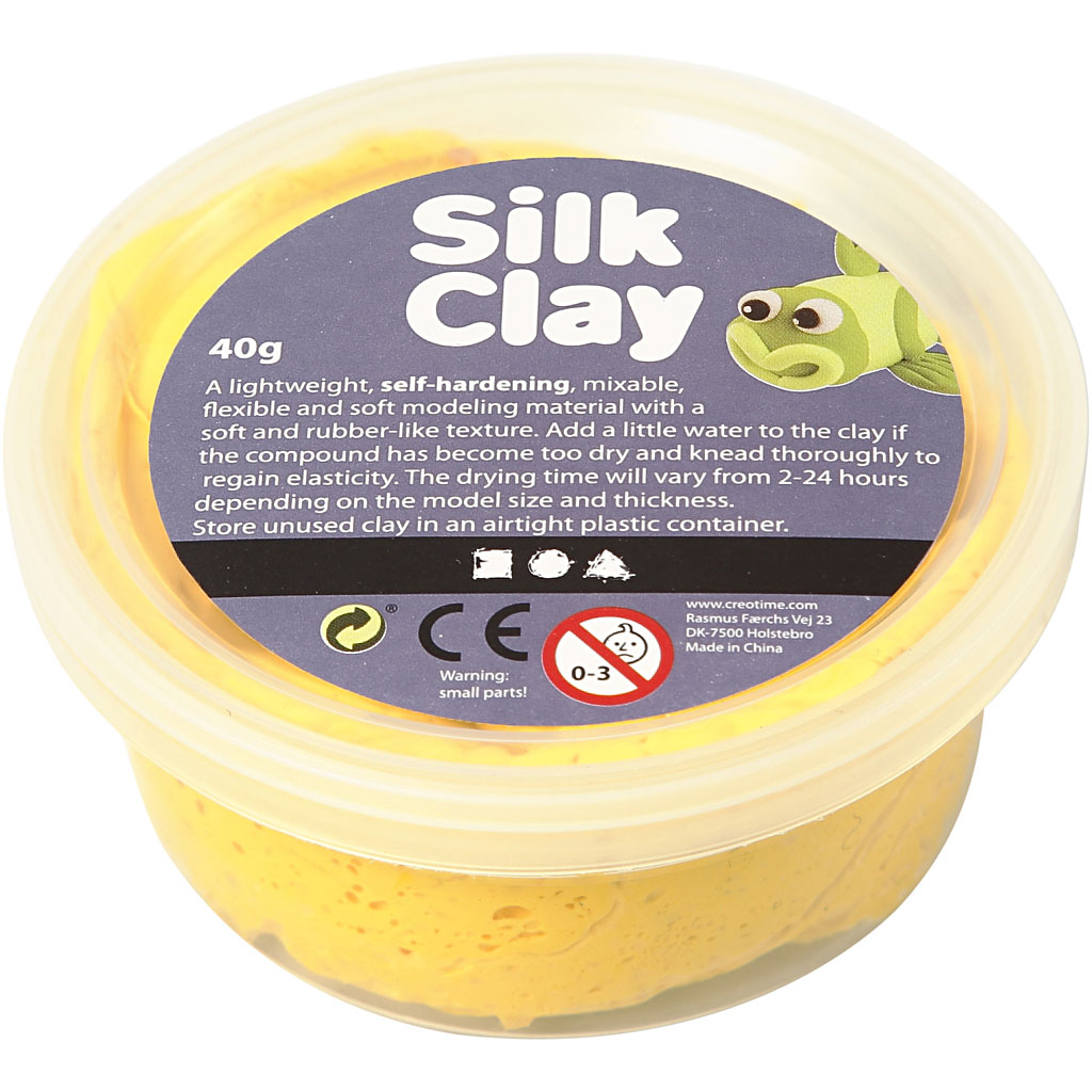 Silk Clay®, kollane, 40 g/ 1 tuubi