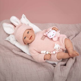 Arias Reborn nukk roosa riietega