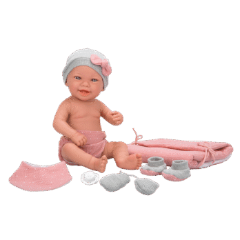 Arias Salma nukk roosa mähkimisalusega