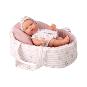 Arias beebi roosas kandekotis kaisukarudega