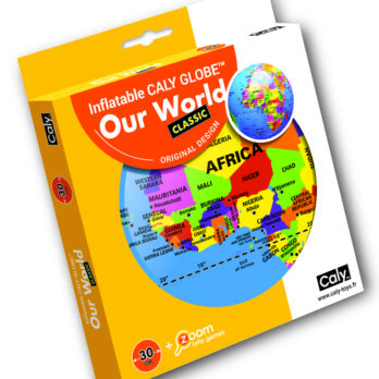 CALY Täispuhutav maakera The World