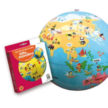 CALY Täispuhutav maakera Tiny Reisiminelers