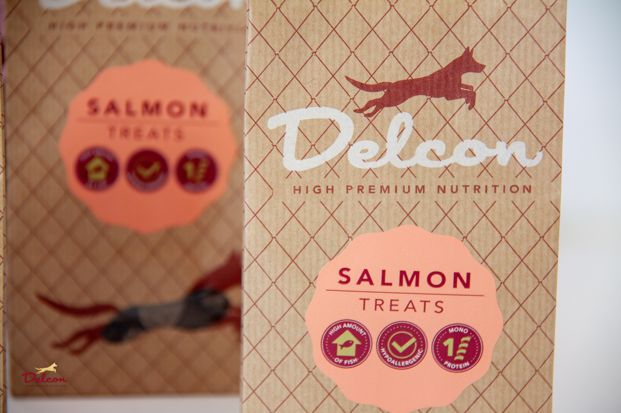 Delcon Treats with Salmon 150g