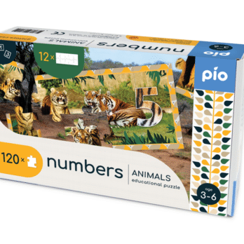 Hariduslik mõistatus NUMBERS - ANIMALS