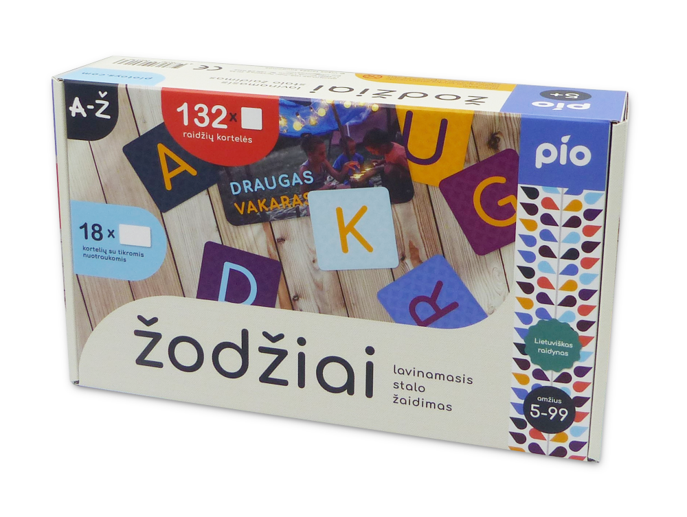 Hariv lauamäng Sõnad (Leedu keel)