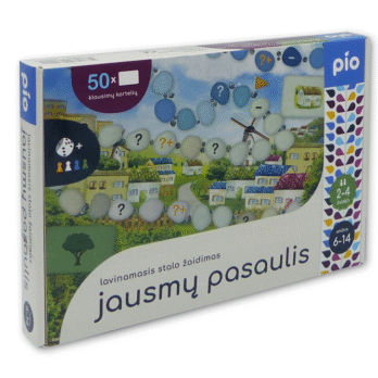 Hariv lauamäng TUNNETE MAAILM (Leedu keel)