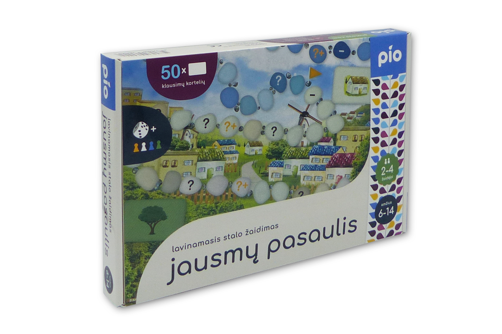 Hariv lauamäng TUNNETE MAAILM (Leedu keel)