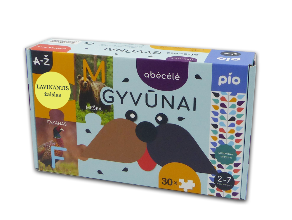 Hariv pusle TÄHESIK Loomad (leedu)