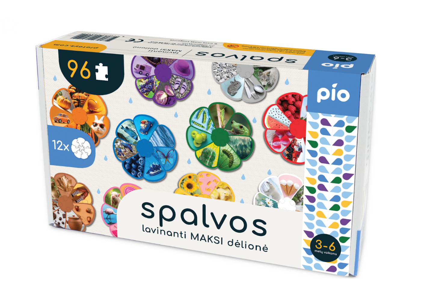 Hariv pusle VÄRVID (leedu)