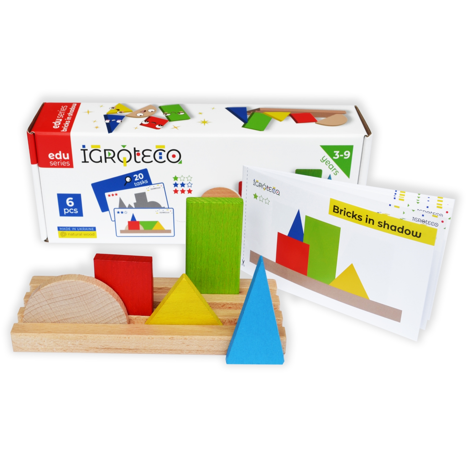 Igroteco puidust mäng Varjud