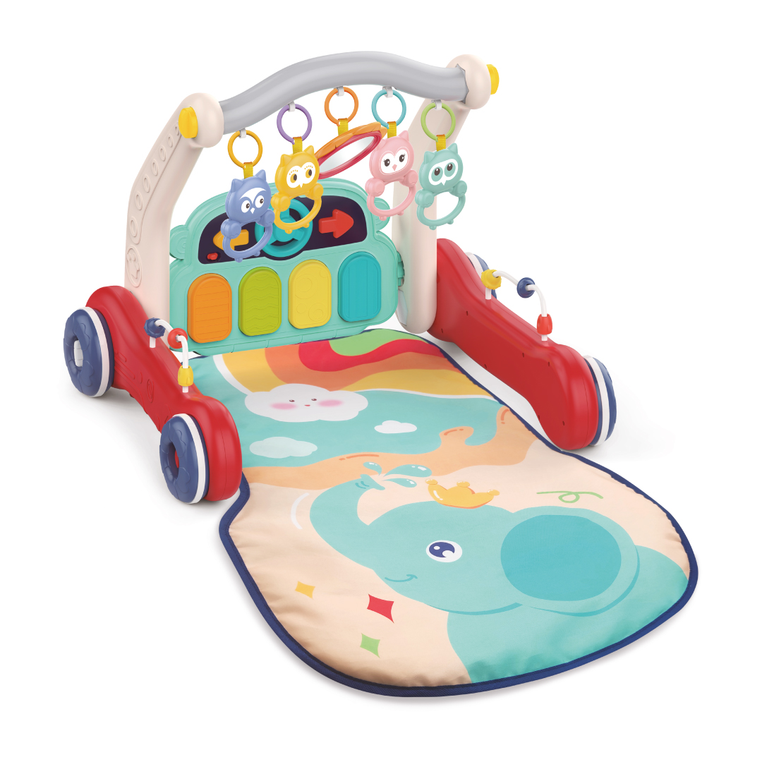 LUDI multifunktsionaalne mängumatt-klaver-käimistugi