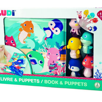 LUDI vanniaja mänguraamat näpunukkudega