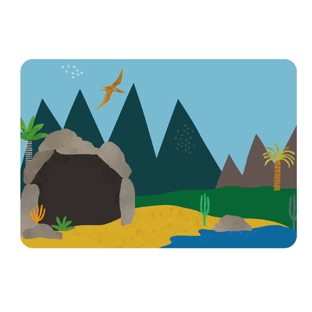 Magnetilised mängustseenid – dinosaurus - Image 4