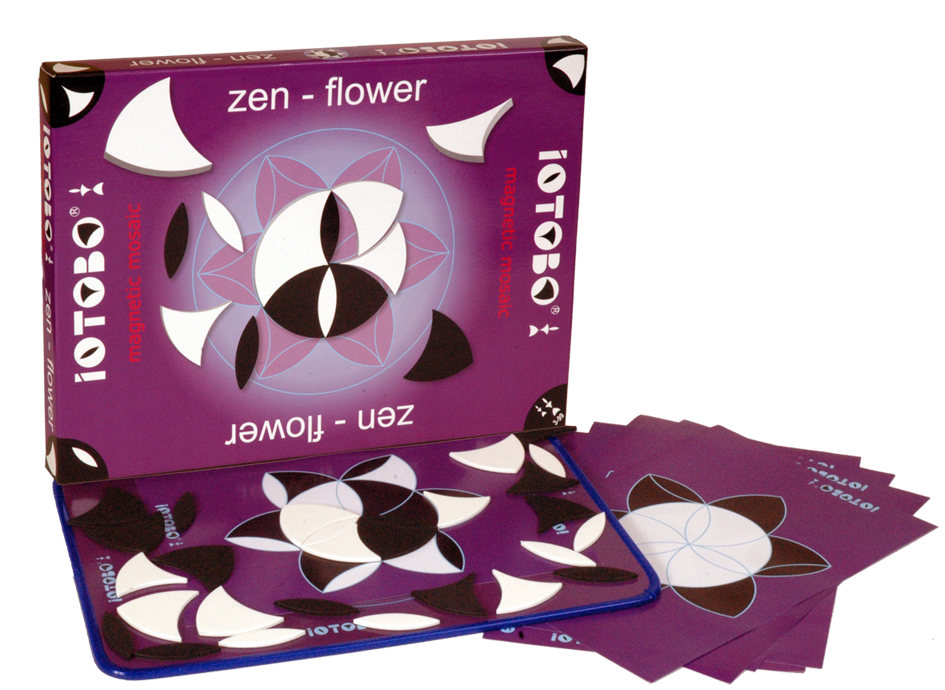 Magnetmäng Mandala Zen Lilled