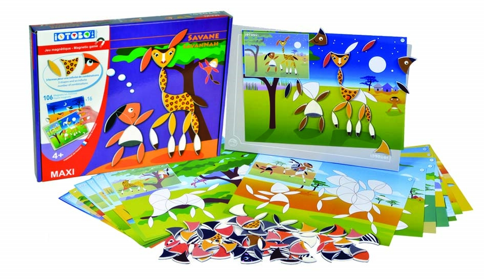 Magnetmäng Savannah Maxi