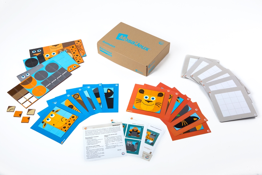 Magnetmosaiik 6-lapsele