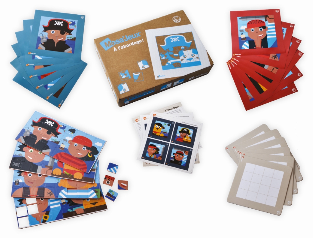 Magnetmosaiik Kõik pardale! 6-lapsele