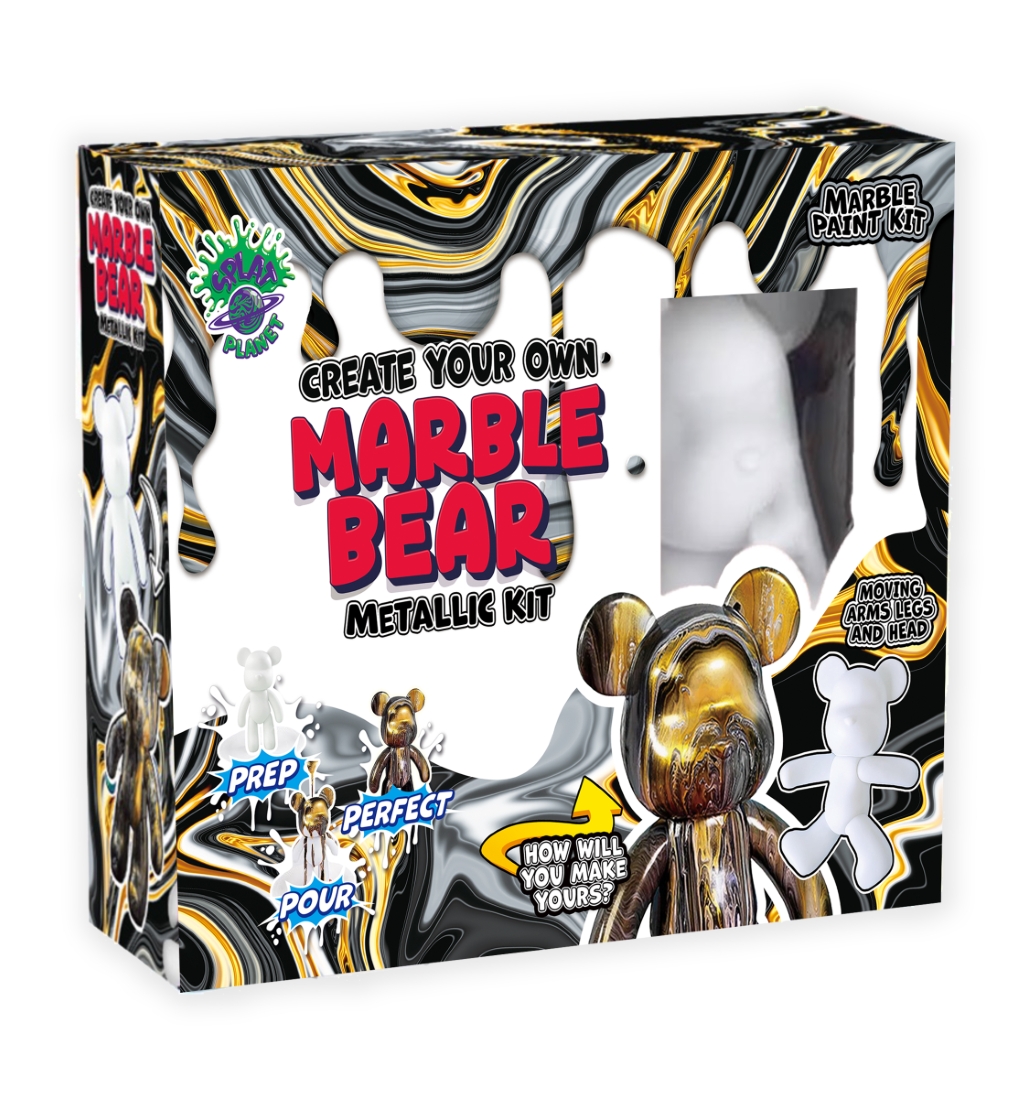 Marble Bear meisterduskomplektiga