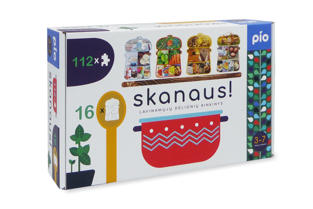 Õpetlik pusle Skanaus (leedu)