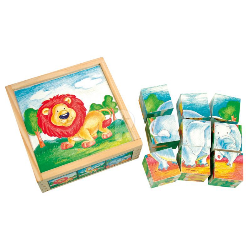 Pildikuubikud metsloomad