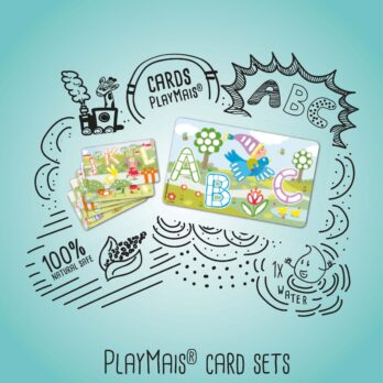 PlayMais kaardikomplekt Õpi ABC
