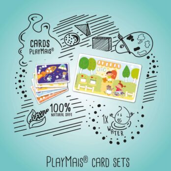 PlayMais kaardikomplekt Õpi Värvid ja vormid