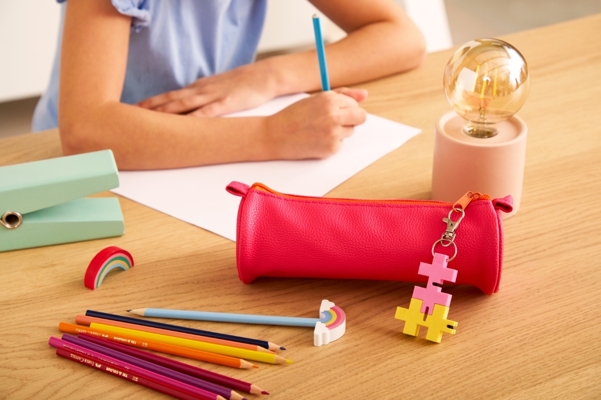 Plus-Plus HEXEL DUO võtmehoidja, pastellkollane/roosa - Image 4