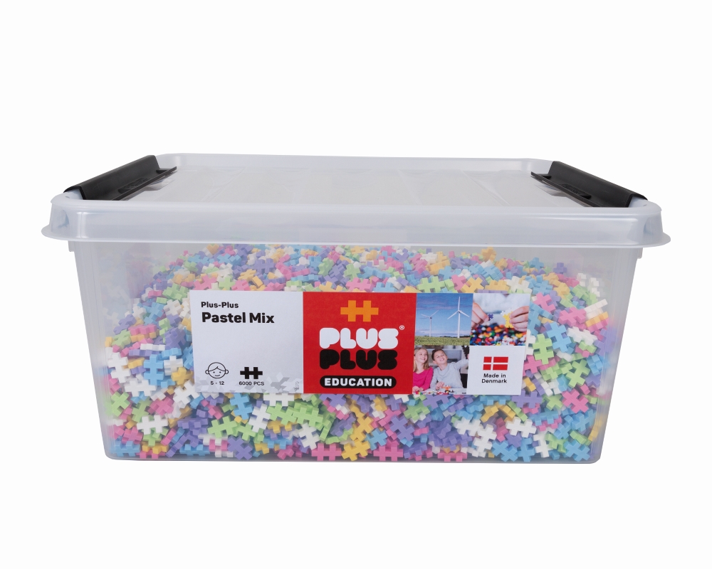Plus Plus ehitusklotsid Mini Pastel