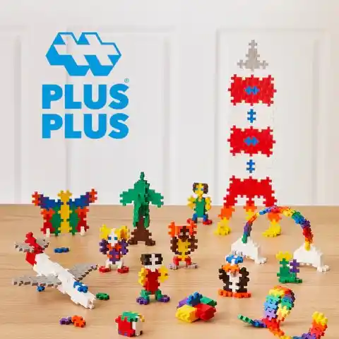 PlusPlus, BIG, Mini, ehitusklotsid, Taani, roheline tootmine, fantaasia, põnev ehitamine, arendavad mänguasjad, masinpestavad mänguasjad, Keerdus OÜ