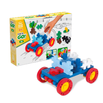 PlusPlus BIG ehitusklotsid Ehita ja sõida
