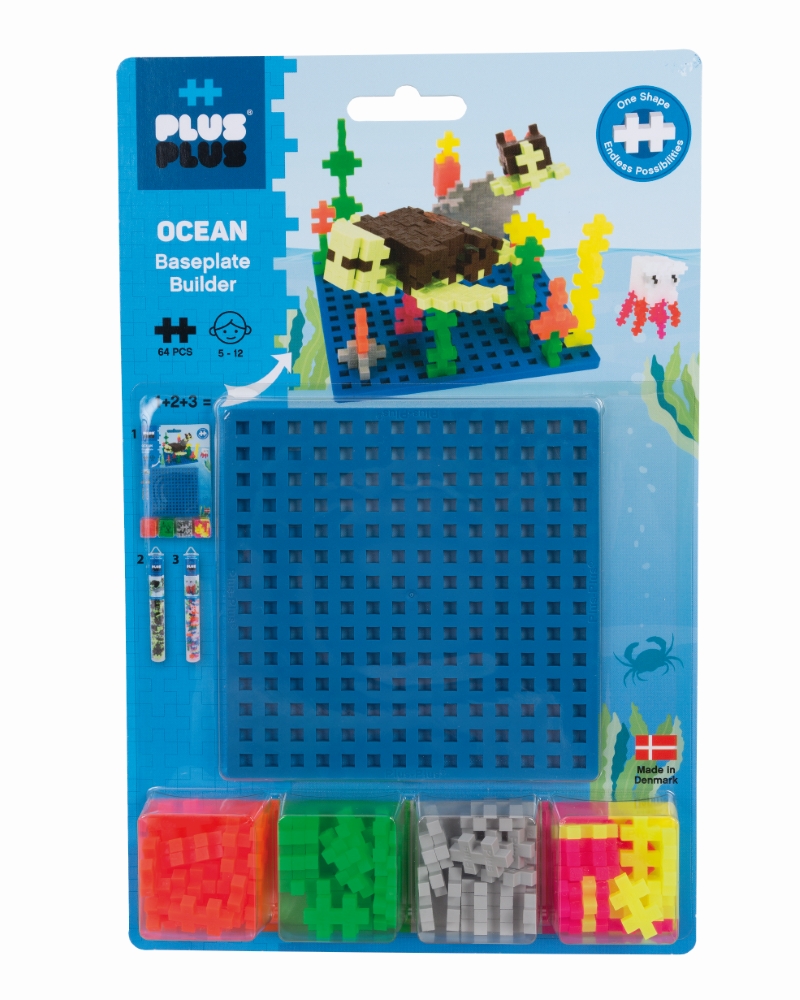 PlusPlus ehitusklotsid Ookean + alusplaat
