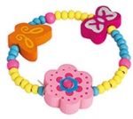 Puidust helmestega käevõru