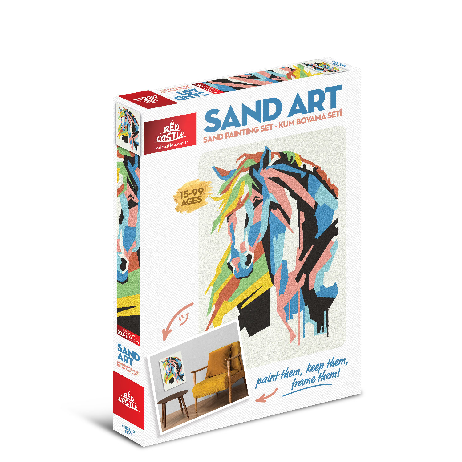 Red Castle liivakunsti