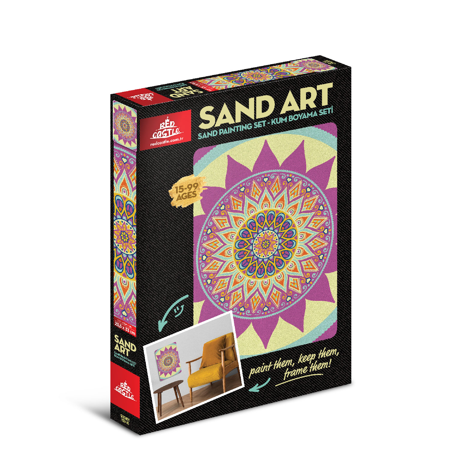 Red Castle liivakunsti