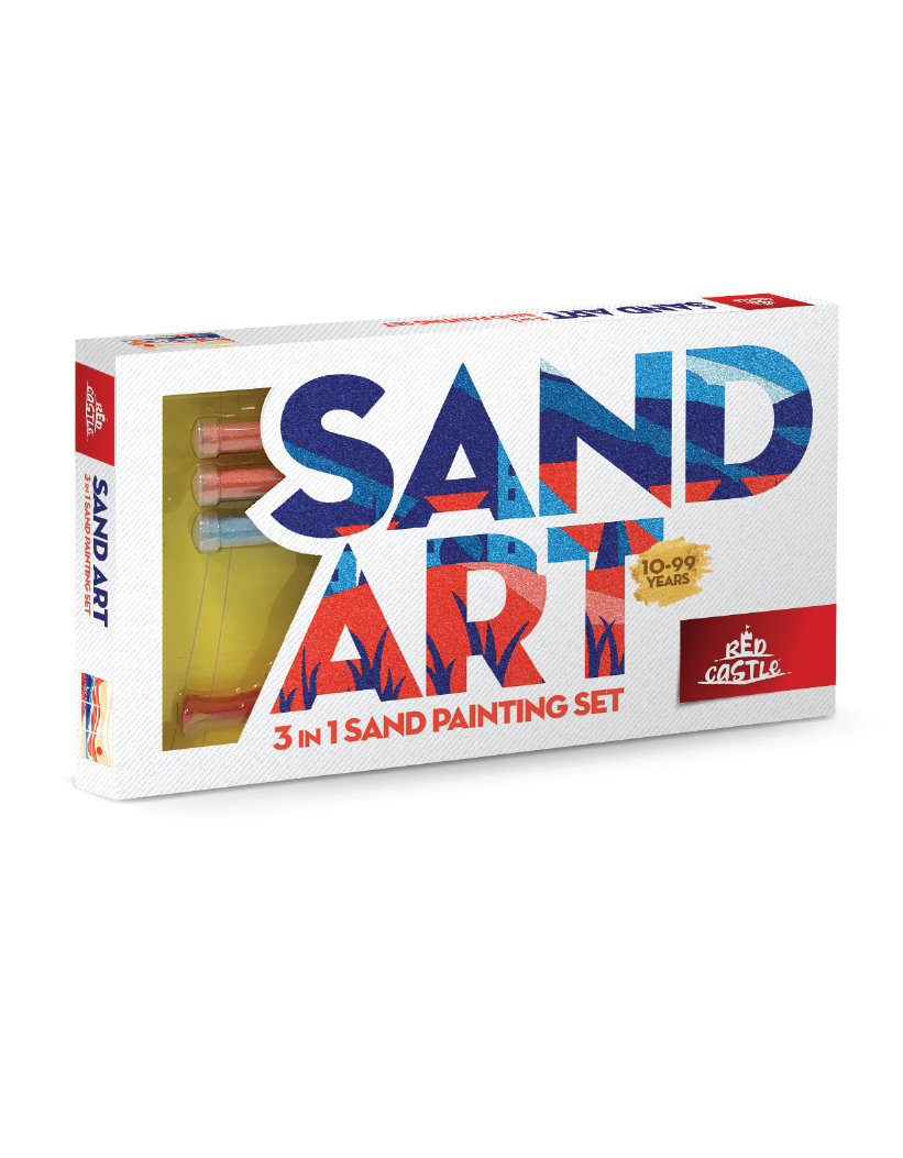 Red Castle liivakunsti komplekt 3in1