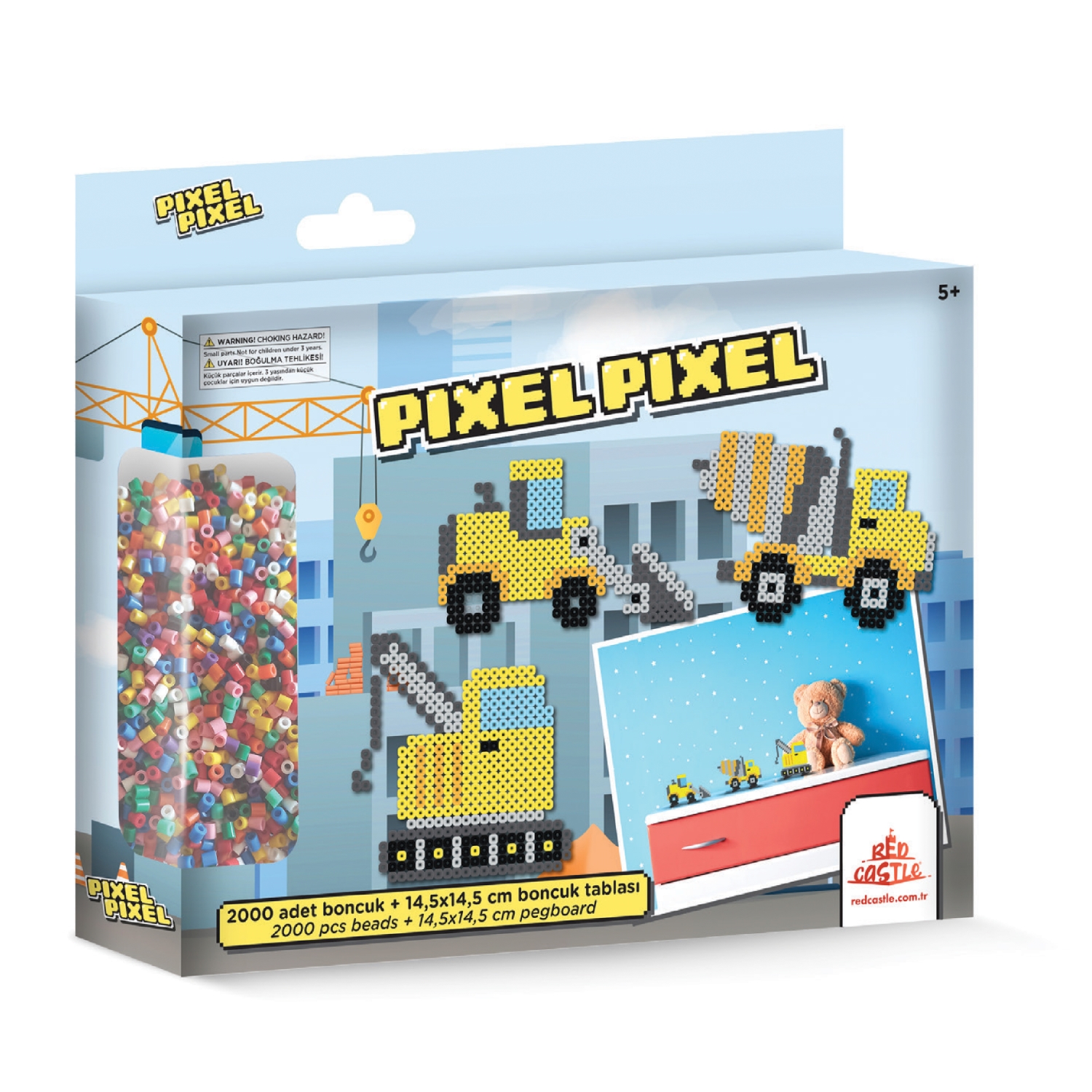 Red Castle pikslikunsti triigitavad helmed