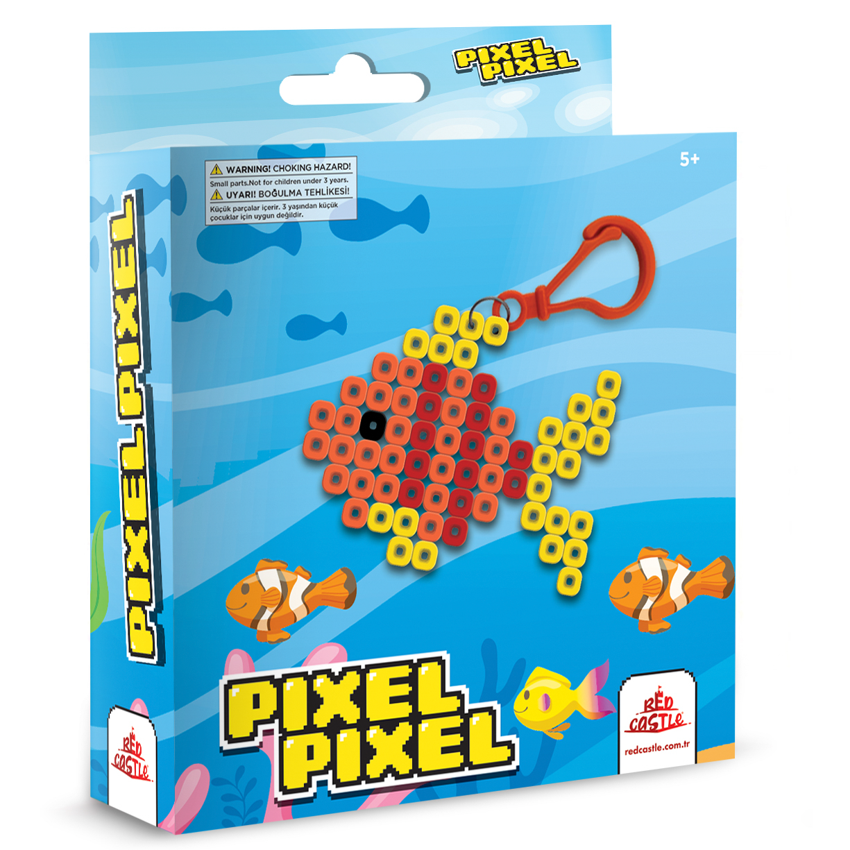 Red Castle pikslikunsti triigitavad helmed