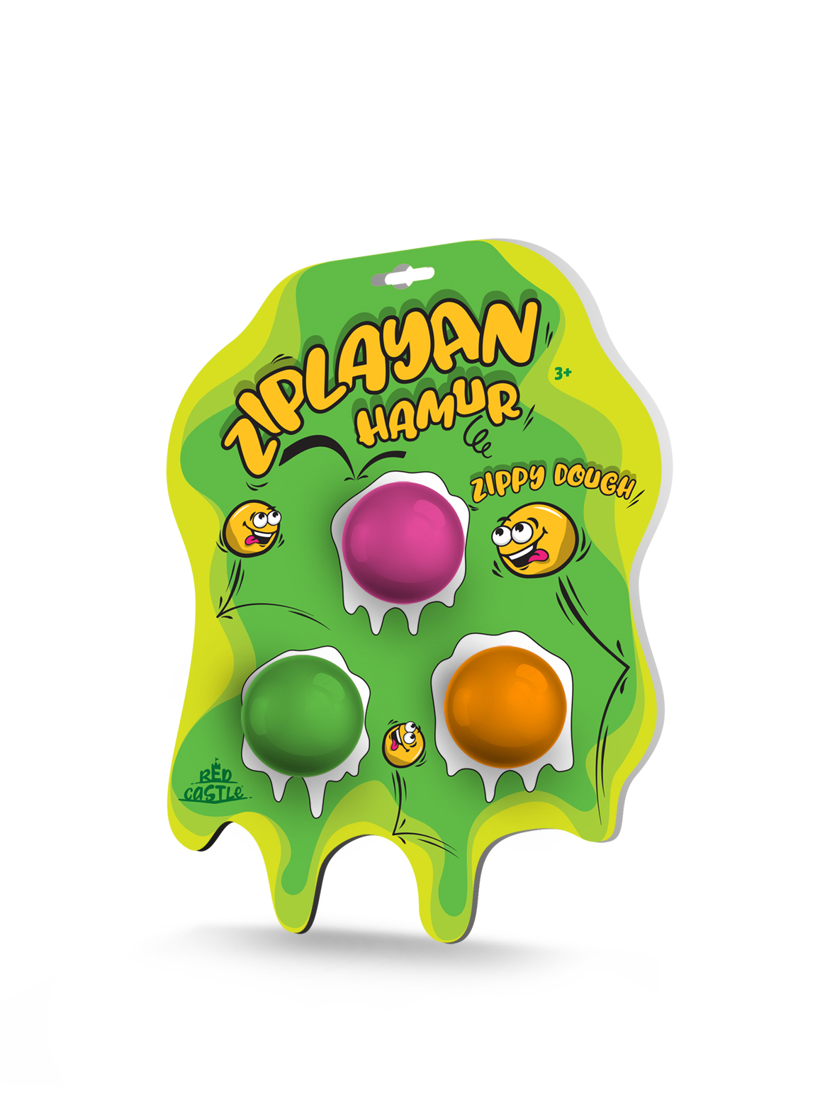 Red Castle põrkava voolimismassi komplekt