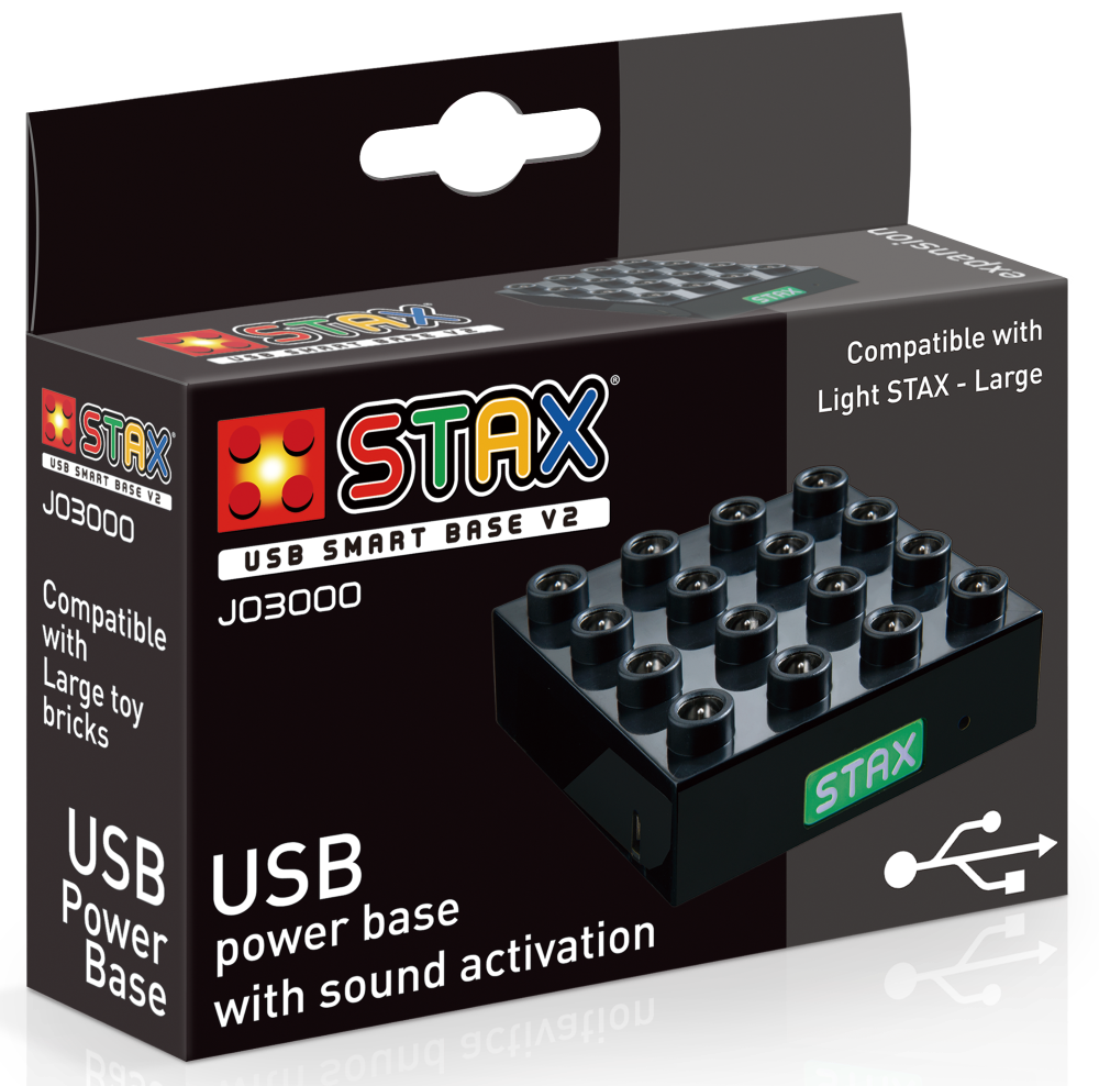 STAX ehitusklotsid JUNIOR USB toiteallikas