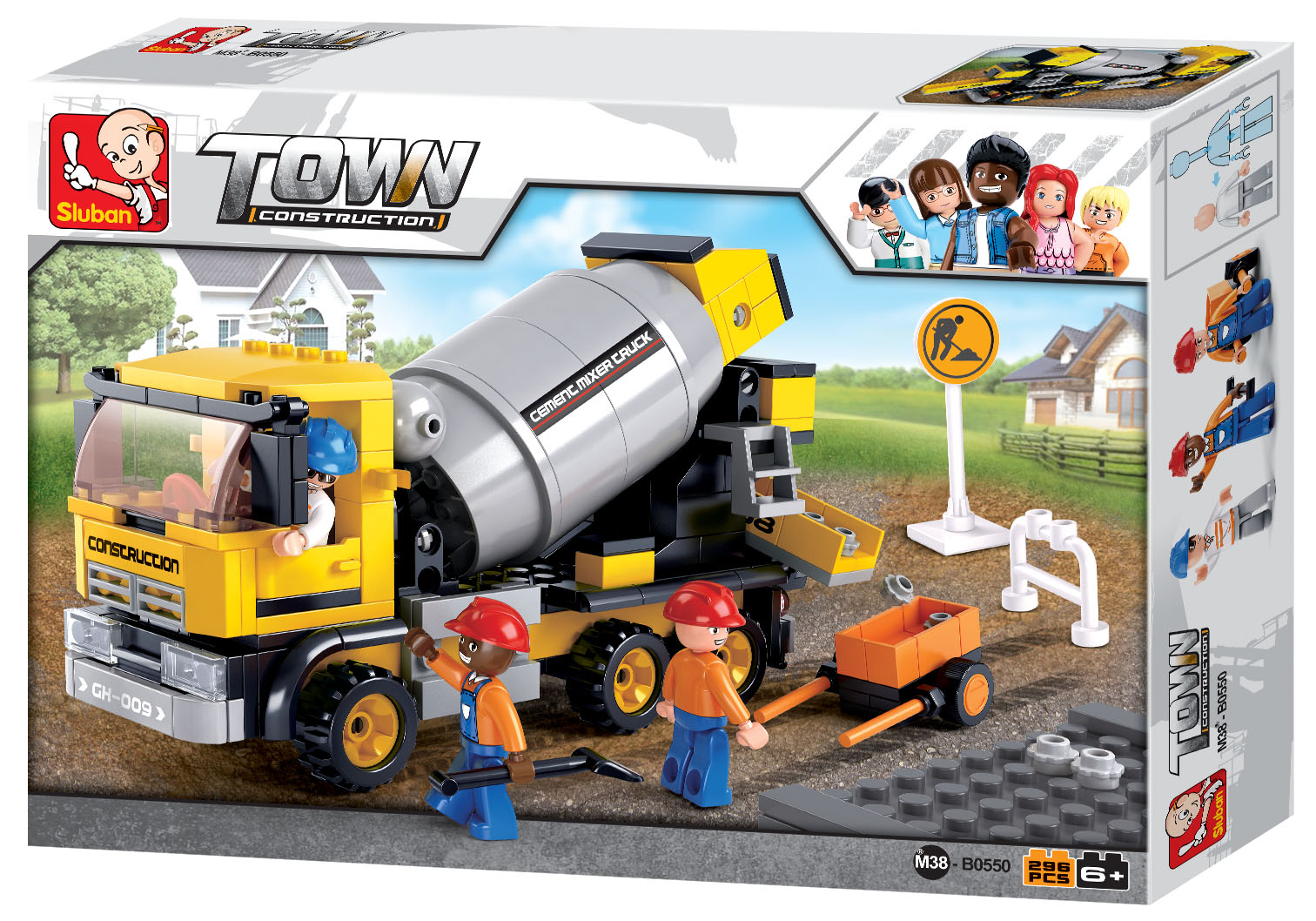 Sluban ehitusklotsid