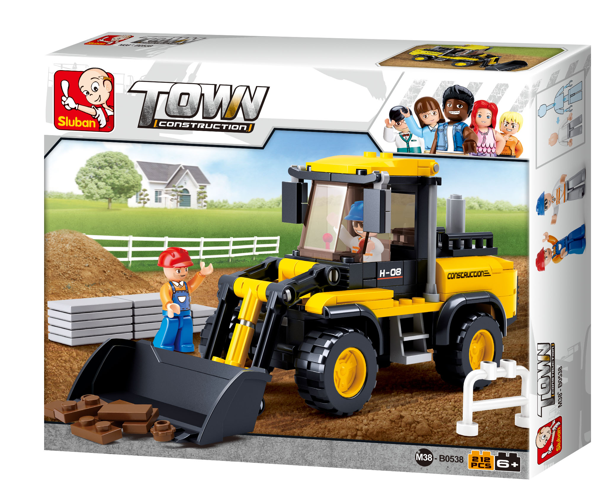 Sluban ehitusklotsid