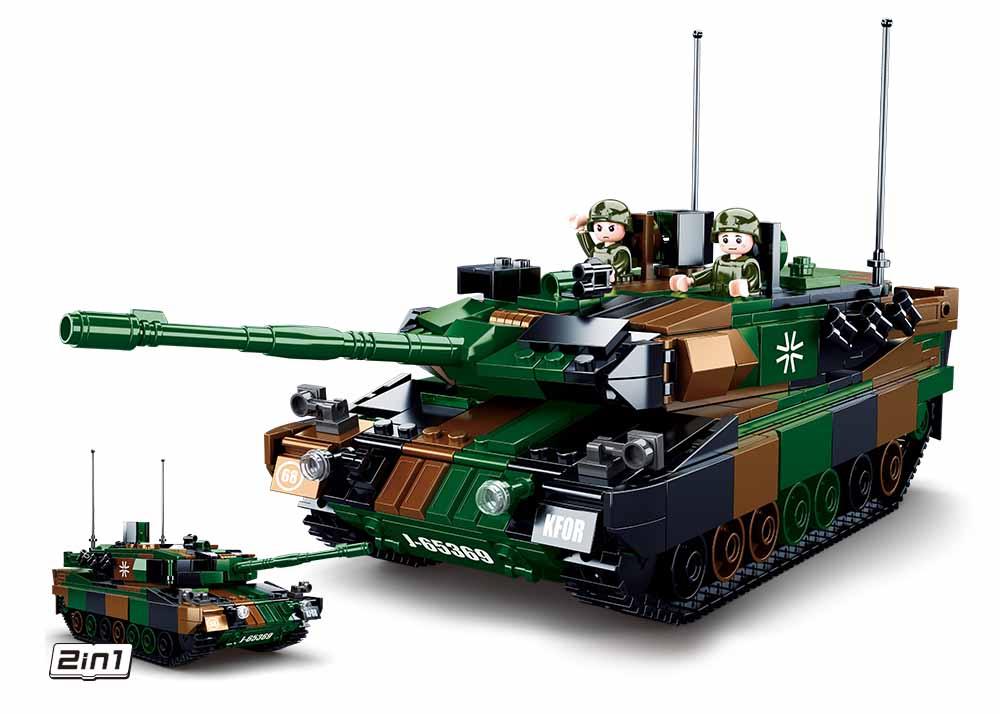 LEOPARD 2A5 peamise lahingutanki 2IN1
