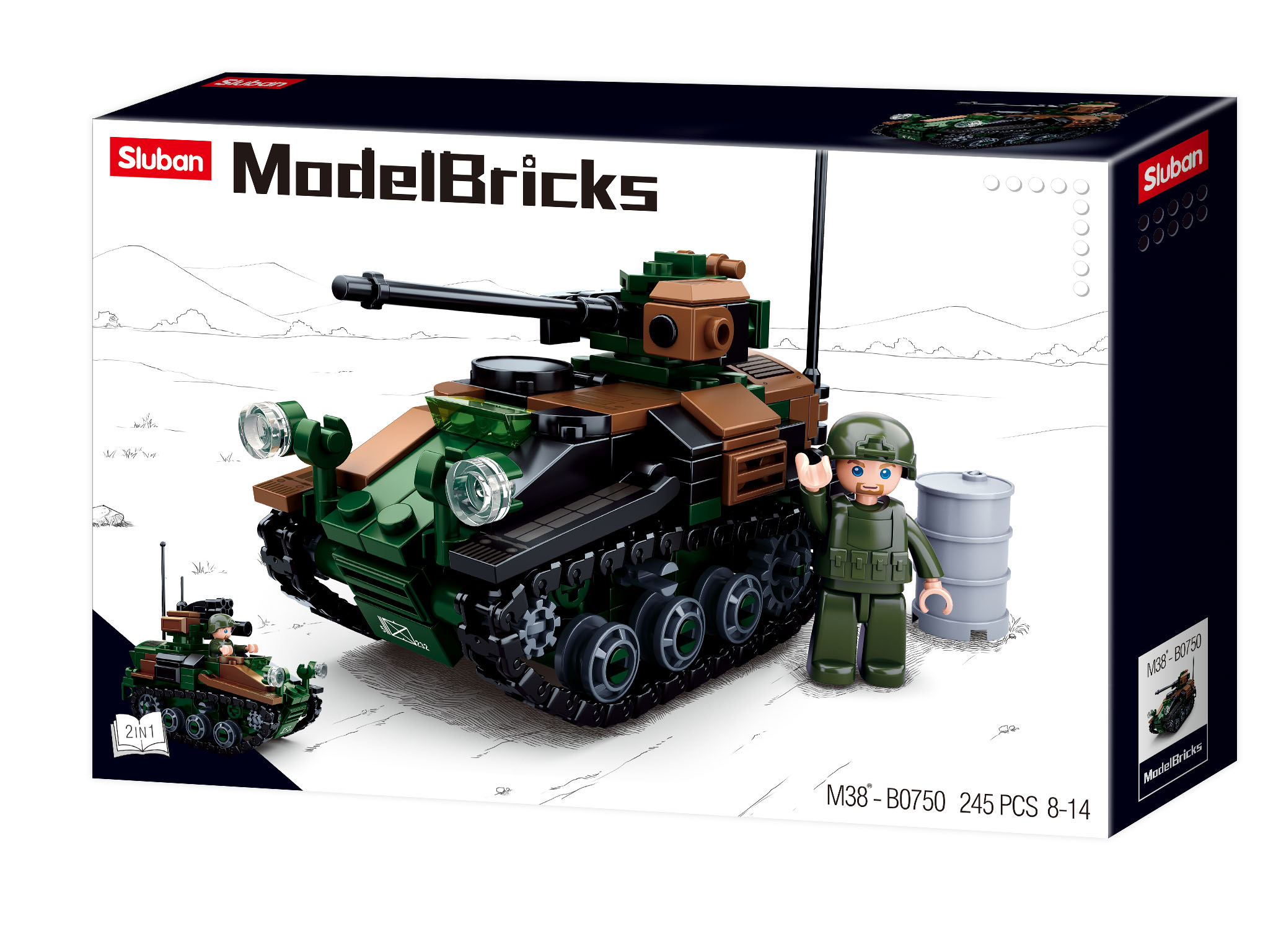 Sluban ehitusklotsid