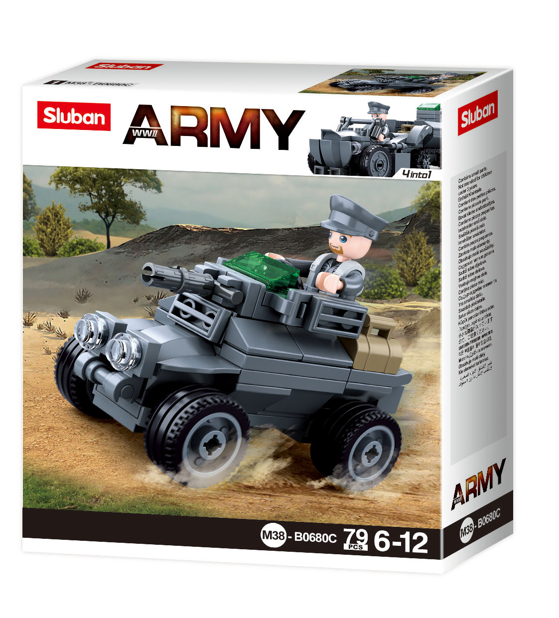 Sluban ehitusklotsid