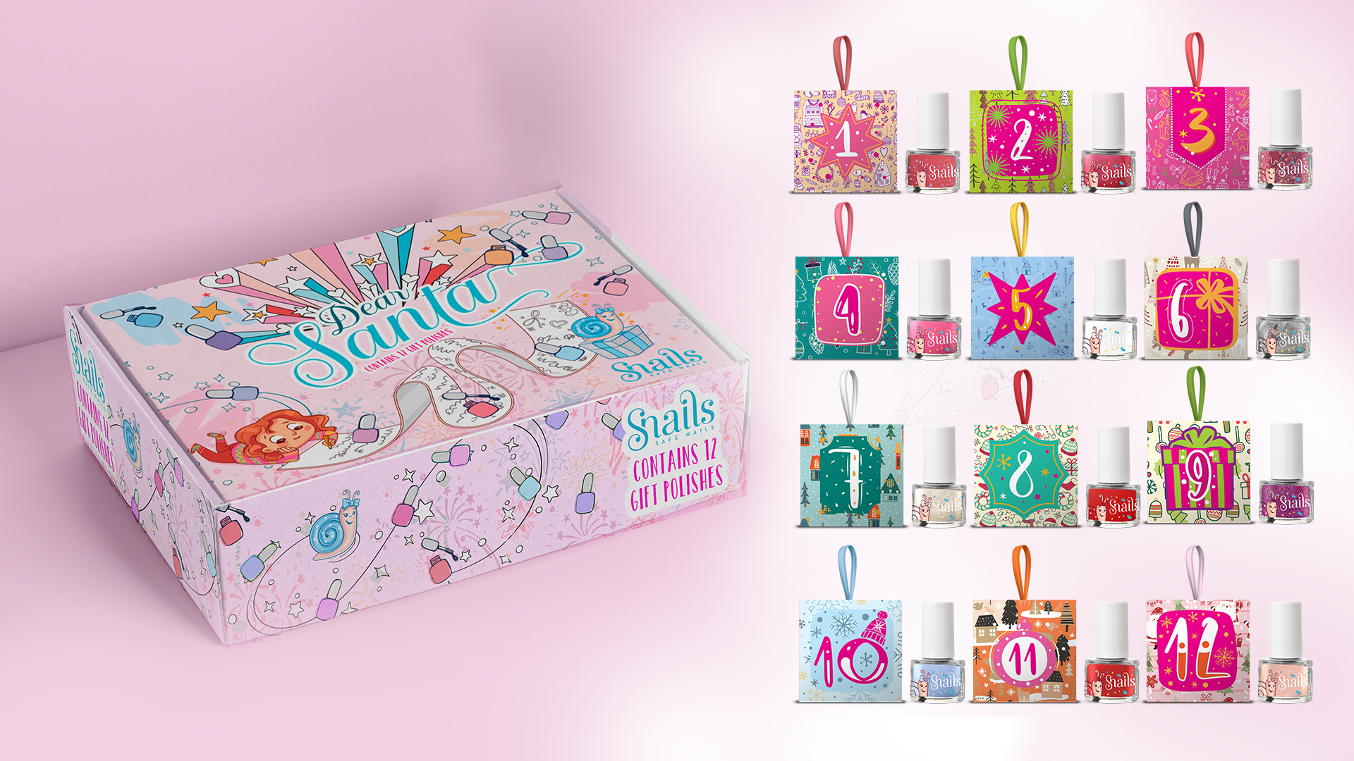 Snails 12 kingitus ADVENDIKALENDER
