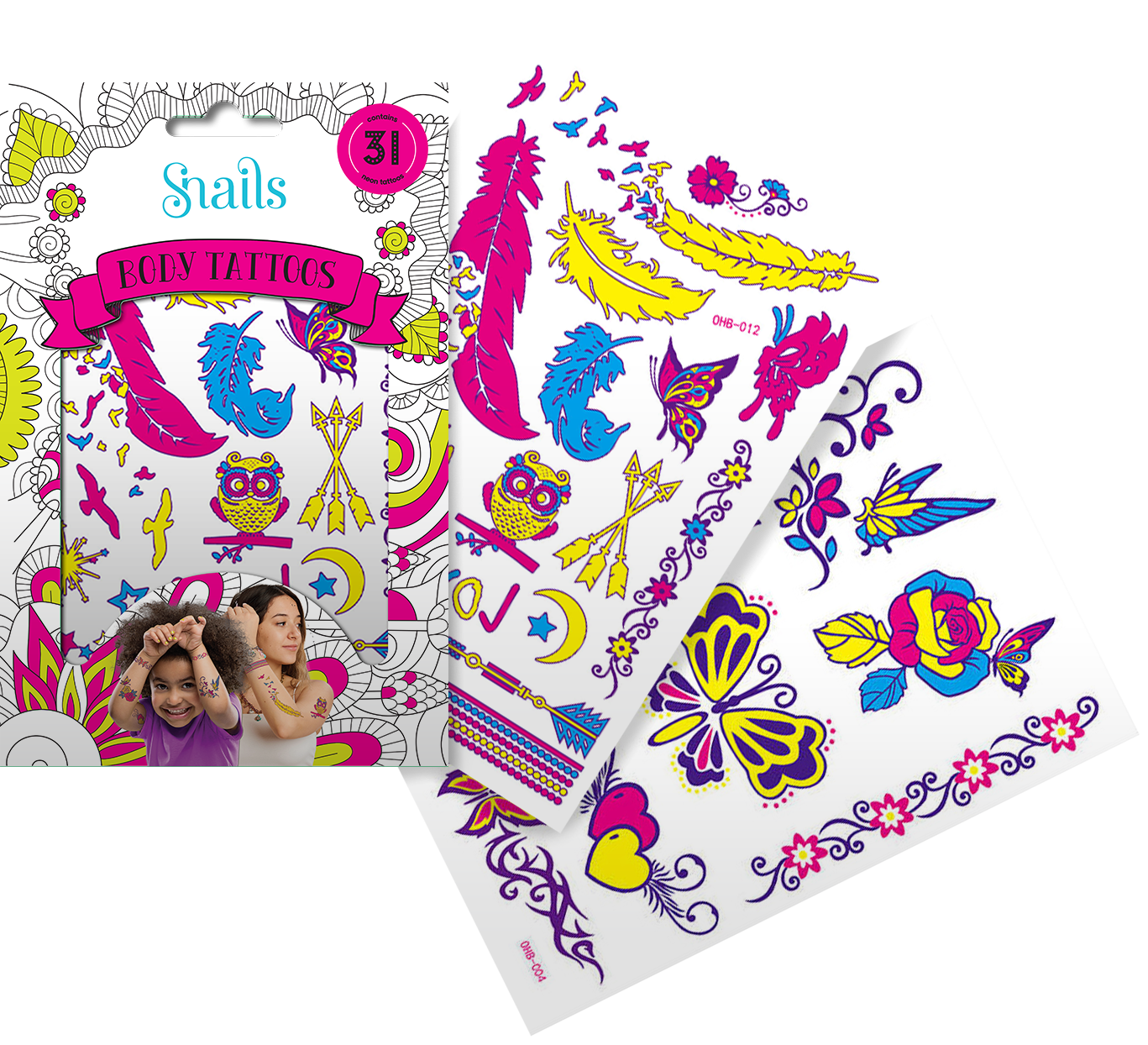 Snails Ehted Tattoos Neoon N