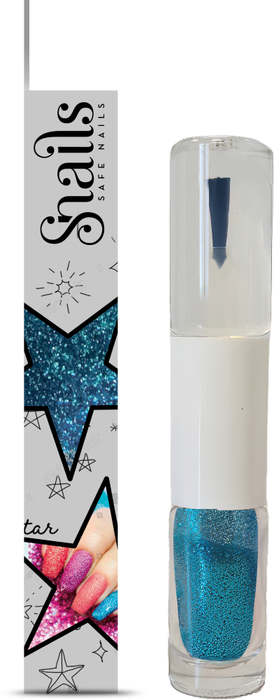 Snails Sädelusega pealislakk 2-in-1