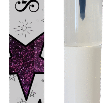 Snails Teod lilla küünesära pealislakiga 2-in-1